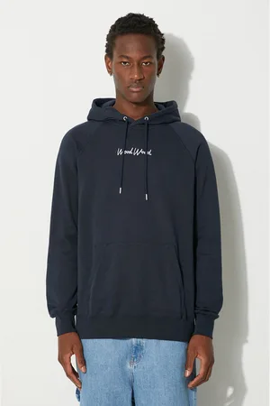 WoodWood Felpa in cotone Fred x Fila uomo