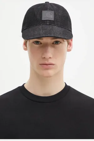 Carhartt Cappelo con visiera jeans Lincoln Cap colore con applicazione I034471.8935