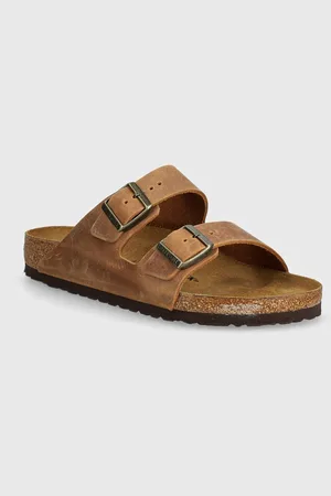 Birkenstock Infradito in pelle Arizona uomo colore 1028272