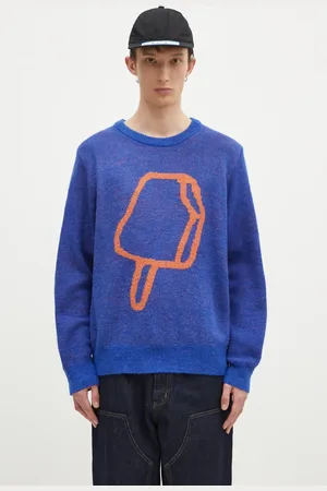 ICECREAM Maglione in misto lana Popsicle Crewneck uomo colore IC24436