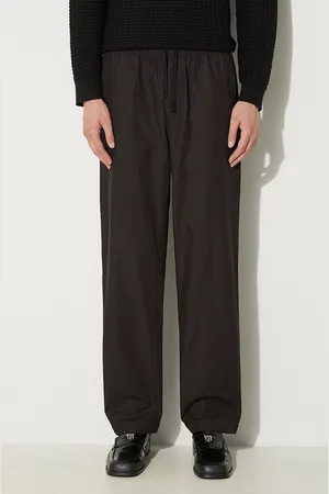 WoodWood Pantaloni in cotone Stanley Crispy Check Trousers