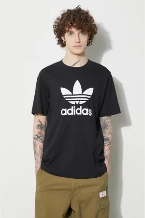 adidas T-shirt in cotone Trefoil uomo colore IU2364