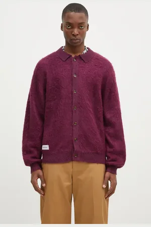 Butter Goods Cardigan Mohair Button Up Knitted Shirt uomo colore BG243400