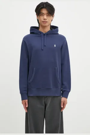 Ralph Lauren Felpa in cotone uomo colore con cappuccio 710916690