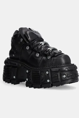 New Rock Sneakers in pelle colore M-TANK106-C2