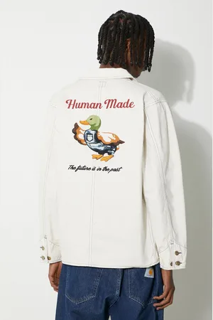 HUMAN MADE Giacca Garment Dyed Coverall Jacket uomo colore HM27JK013