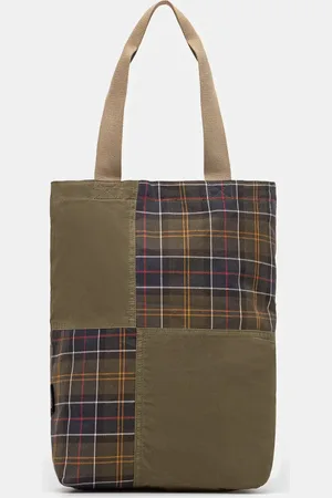 Barbour Borsa Transport Patchwork Tote Bag colore UBA0741