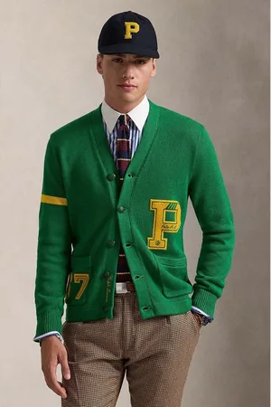 Ralph Lauren Cardigan in cotone Longsleeve colore 710949299