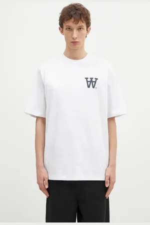 WoodWood T-shirt in cotone Asa Not To Be Trusted GOTS uomo colore 10325706.2222