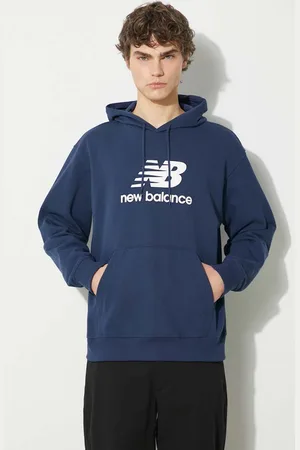 New Balance Felpa Sport Essentials uomo colore con cappuccio MT41501NNY