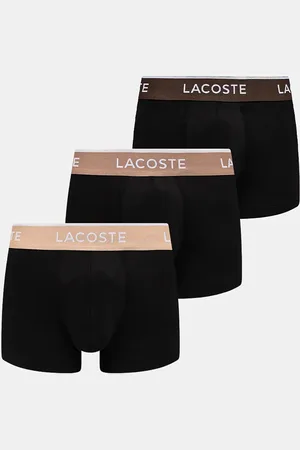 Lacoste Boxer pacco da 3 uomo colore nero