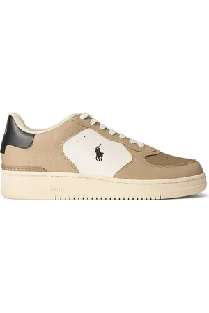 Ralph Lauren Sneakers in pelle Masters CRT uomo colore 809960988001