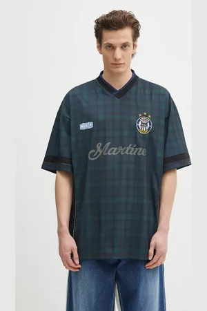 MARTINE ROSE T-shirt Football colore verde 179JT11024