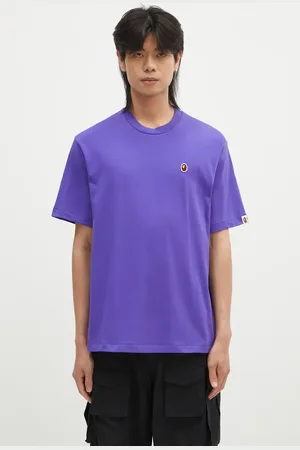 A Bathing Ape T-shirt in cotone ONE POINT RELAXED FIT TEE uomo colore 1K80110345