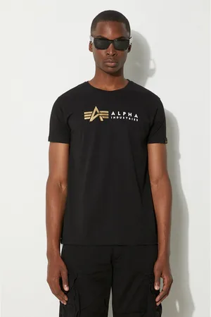 Alpha Industries T-shirt in cotone Label 118502FP 03