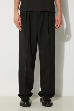 Kenzo Pantaloni in lana Pleated Tailored Pant colore FE65PA2149GE.99