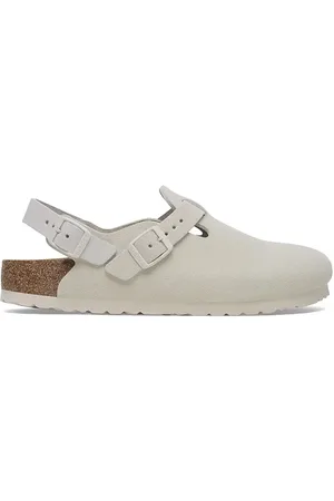 Birkenstock Ciabatte slide in camoscio Tokio LEVE donna colore 1029198