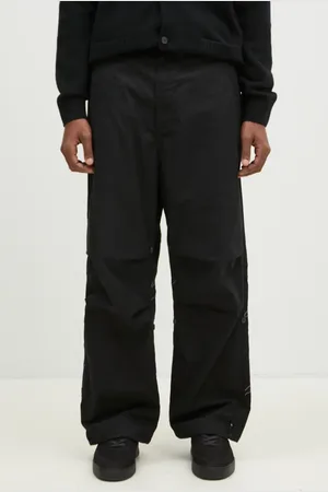 Maharishi Pantaloni in cotone Bonsai Landscape Loose Snopants colore 5346.BLACK
