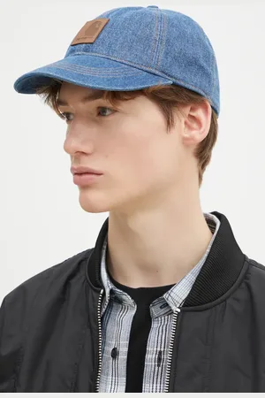 Carhartt Cappelo con visiera jeans Lincoln Cap colore con applicazione I034471.135