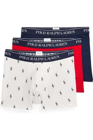 Ralph Lauren Boxer pacco da 3 uomo colore grigio 714830299