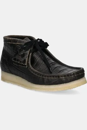Clarks Scarpe in pelle Wallabee Boot donna colore 26179161