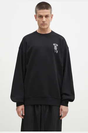 Carhartt Felpa in cotone Cross Screw Sweat uomo colore con applicazione I034039.0D2XX