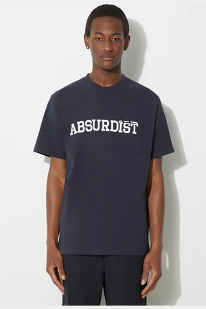 ENGINEERED GARMENTS T-shirt in cotone Printed Cross Crew Neck uomo colore OR424.NP116