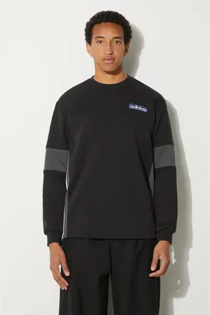 adidas Felpa Adibreak Crew uomo colore con applicazione IY4853