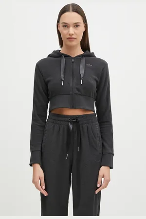 adidas Felpa Femme Galore Short Fulzip Hoodie donna colore con cappuccio con applicazione JN3006