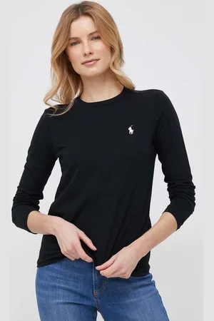 Ralph Lauren Top a maniche lunghe in cotone colore 211898699