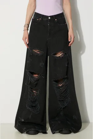 Vetements Sisley jeans Destroyed donna UE64PA130B