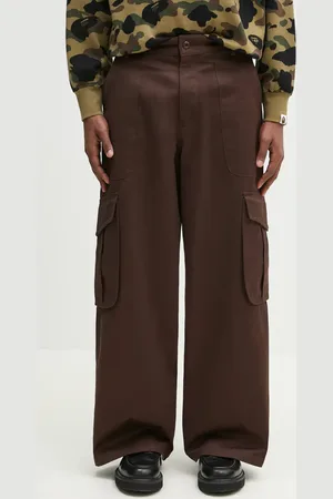 Kenzo Pantaloni in cotone uomo colore FF55PA2449GF.90