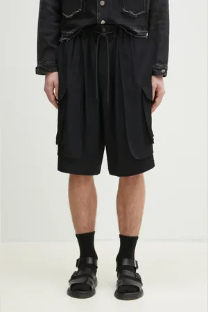 Y-3 Pantaloncini szorty in twill di rayon uomo colore JD1482