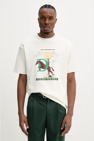 Drôle de Monsieur T-shirt in cotone Le T-Shirt Polo colore G-TS241-CO199-OW