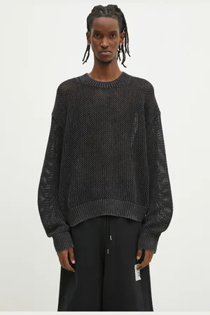 Represent Maglione in cotone Open Gauge Knit Sweater uomo colore MLM3821.01