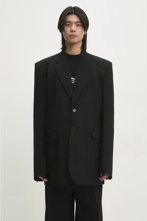 Vetements Giacca in lana Logo Embroidered Single Breasted colore UA66JA400B