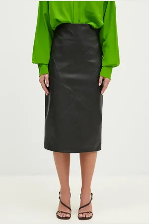 Sportmax Gonna in pelle Albio1234 colore 2422406033600