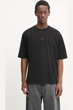 Filling pieces T-shirt in cotone Boxy Embroidered colore con applicazione 74413791861