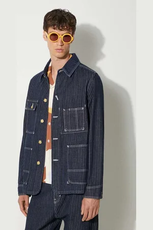 Kenzo Giacca di jeans Relaxed Workwear Jacket uomo colore FE65DV1126F1.DM