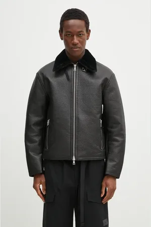 Mki Miyuki-Zoku Giacca Shearling Flight Jacket colore SHEARLING.FLIGHT.JACKET