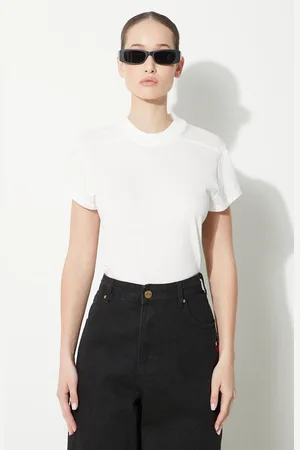 Rick Owens Rick Owens t-shirt in cotone Small Level T-Shirt donna colore DS01D1208.RN.11