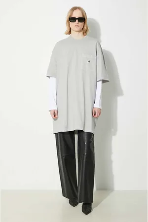 Carhartt T-shirt in cotone S/S Nelson Grand T-Shirt donna colore I031616.1YEGD