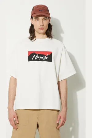 Nanga T-shirt Eco Hybrid Box Logo Loose Fit Tee uomo colore NW2311.1G209