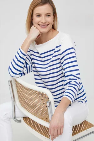 Ralph Lauren Top a maniche lunghe in cotone