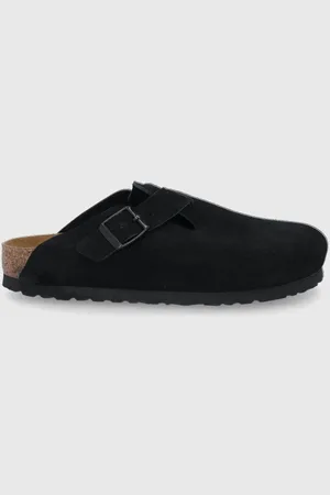 Birkenstock Ciabatte slide in camoscio Boston donna colore