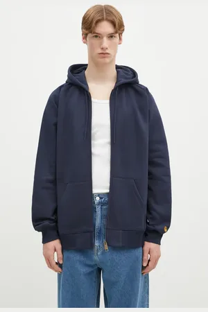 Carhartt Felpa Hooded Chase Jacket uomo colore con cappuccio I033664.2MZXX