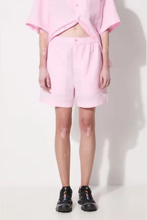 The Pangaia Pantaloncini in lino DNA Linen Mid Length Shorts colore 10001972