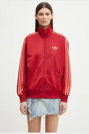 adidas Felpa Firebird donna colore con applicazione JP2295