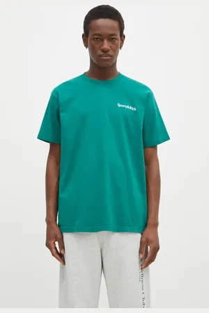 Sporty & Rich T-shirt in cotone Health Is Wealth colore TO043516300GR03
