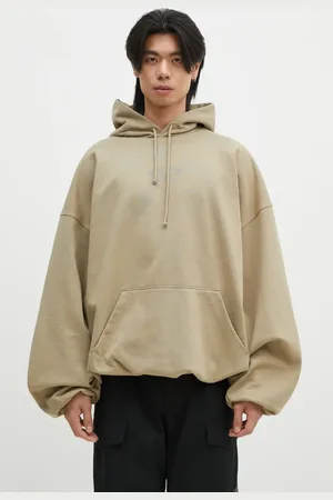 Vetements Felpa Oval Logo Cropped Boxy colore con cappuccio UA66HD600T